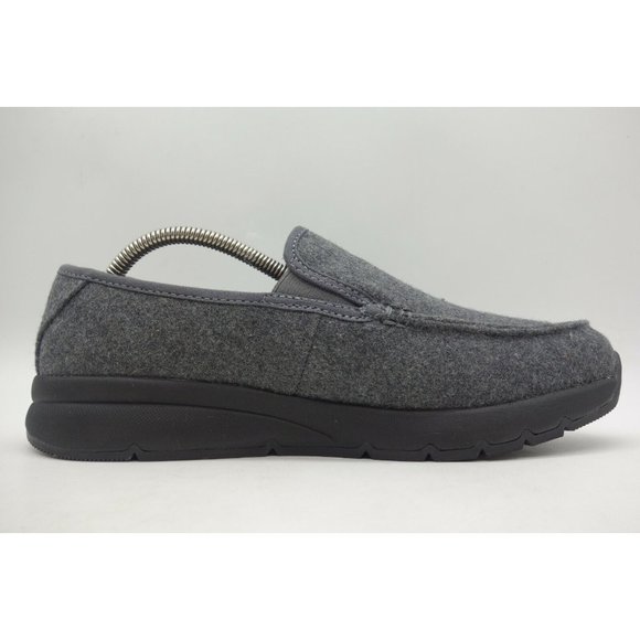 Lands End Gray Casual Slip On Moc Toe Loafers Shoes Men\'s 9 EE main image 10